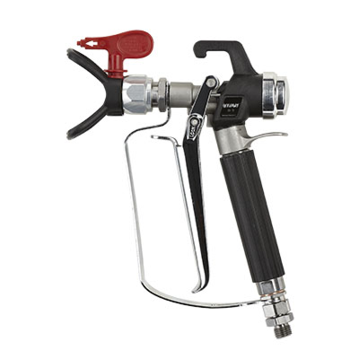 S-3 Airless Paint Spray Gun, 4 Finger with TR1 Tip