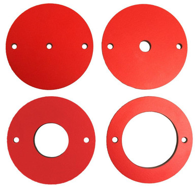 SawStop RT-PIR 4 pc Phenolic Insert Ring Set for Router Plates