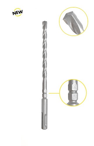 Timberline 613-500 Hexagonal Slotted Drive System Drill Bit Plus 2 Flute 5/32 Dia x 3 x 7″ Long