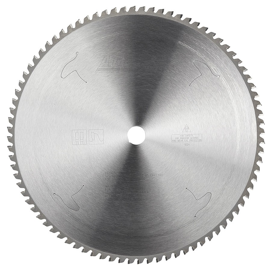 AGE SST355-84 Stainless Steel Cutting 14″ Dia x 84T TCG, 1″ Bore
