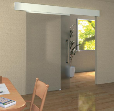 SUGATSUNE SELF CLOSING GLASS SLIDING DOOR SYSTEM ( Door Weight 66 ~ 176 lbs ) LM-80G