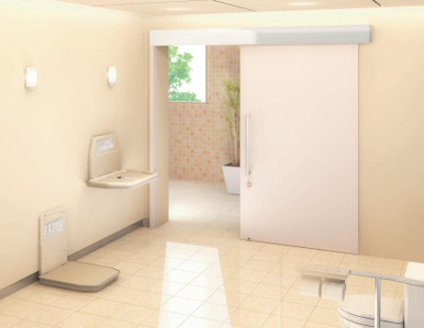 SUGATSUNE SELF CLOSING SLIDING DOOR SYSTEM ( Door Weight 66~176 lbs ) LM-80