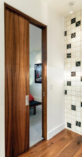 SUGATSUNE SLIDING POCKET DOOR SYSTEM (Recessed Mount)KIT INCLUDES TRACK FD80PD-RM2-RT