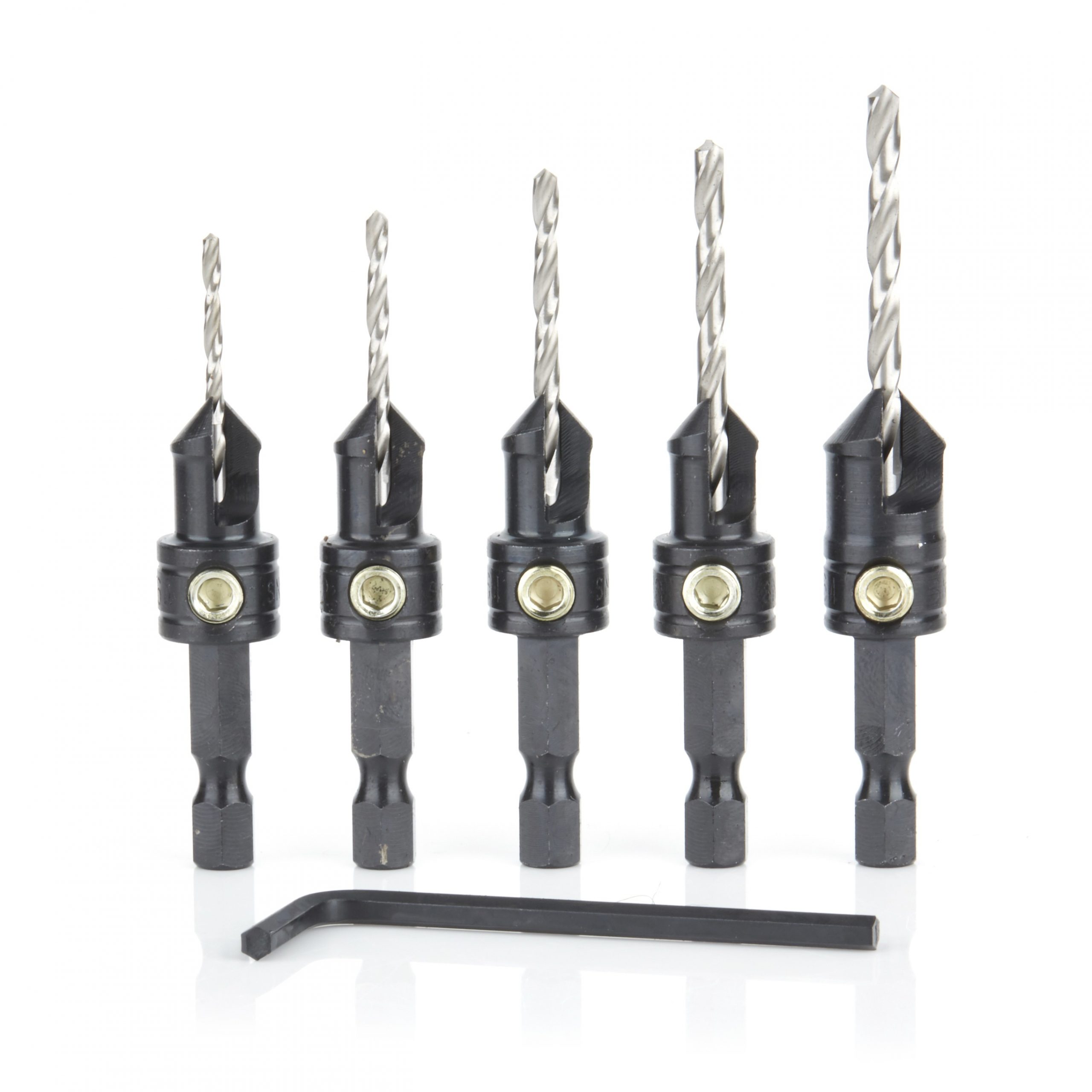 Timberline TDS-500 5 Piece Quick release Countersink Set