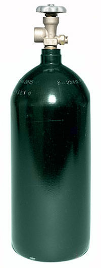 TurboTorch Inert Gas Cylinder - 40 Cubic Foot 0916-0028