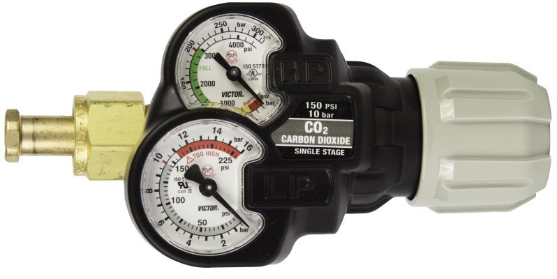 Victor Carbon Dioxide Regulator - Edge 2.0 ESS32 Medium Duty 0781-3638