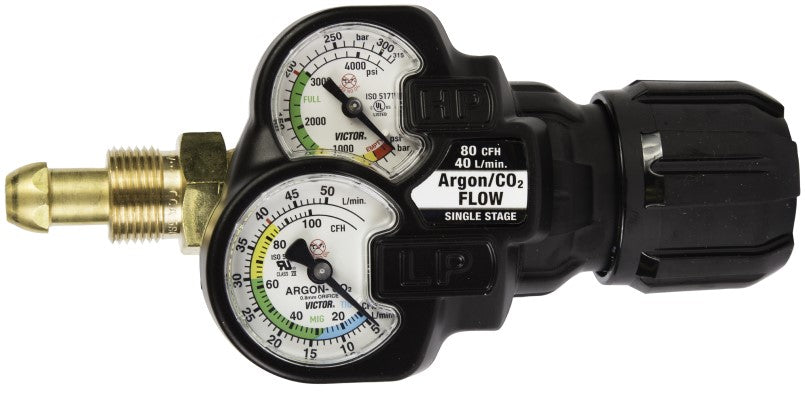 Victor Argon Flowgauge Regulator - Edge 2.0 ESS32 0781-3641