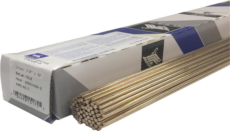 Washington Alloy Silicon Bronze 1/8 TIG Welding Wire 10# TCU SB/06