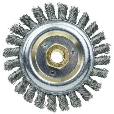 Weiler Dually Stringer Bead Wheel - 5" Steel 79803