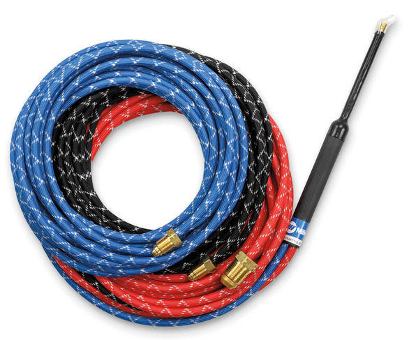 Weldcraft W-125 Long Micro TIG Torch - 125 Amp Water-Cooled WP-125L-12-R