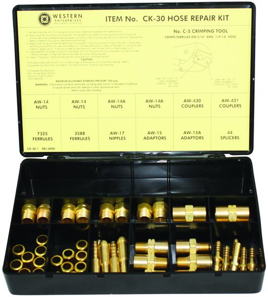 Western Inert Gas Hose Repair Kit CK-30