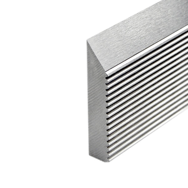 1/4" x 1-1/2" x 30" D2 Corrugated Knife for Salsco Shavings Mill